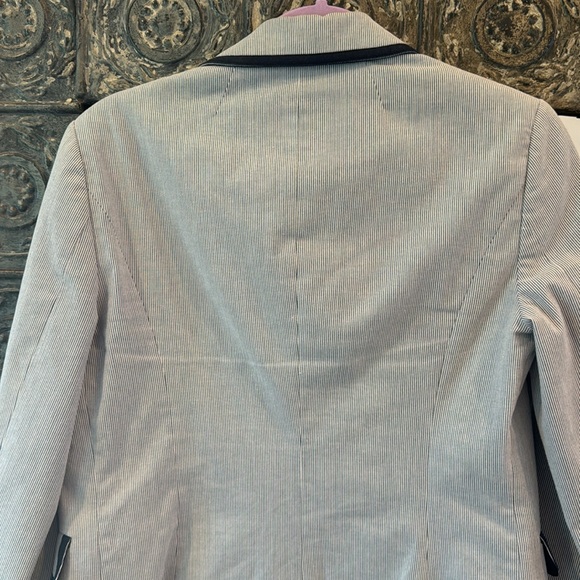 Boden summer blazer blue stripes size 6 - Picture 5 of 8
